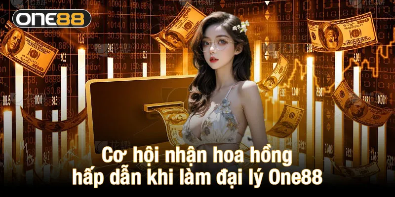 Cơ hội nhận hoa hồng hấp dẫn khi làm đại lý One88